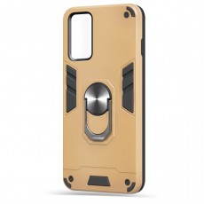 Husa spate Hybrid Case Stand pentru Samsung Galaxy Note 20 - Gold