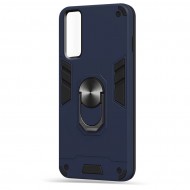 Husa spate Hybrid Case Stand pentru Huawei P Smart 2021 - Albastru