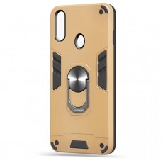 Husa spate Hybrid Case Stand pentru Samsung Galaxy A20s - Gold