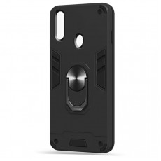 Husa spate Hybrid Case Stand pentru Samsung Galaxy A20s - Negru