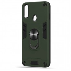 Husa spate Hybrid Case Stand pentru Samsung Galaxy A20s - Army