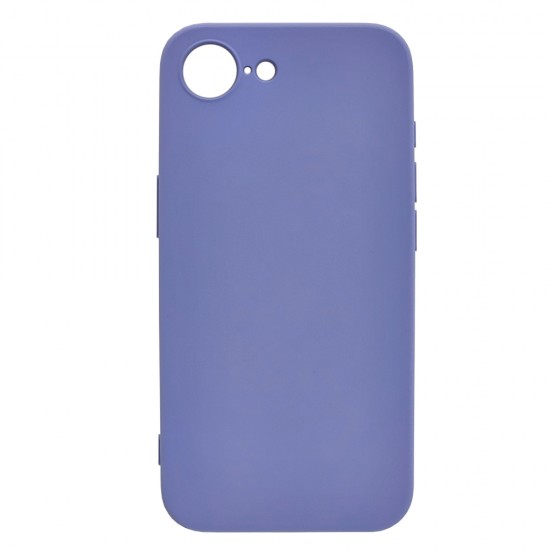 Husa spate pentru iPhone 16e Silicon Line - Mov deschis