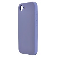 Husa spate pentru iPhone 16e Silicon Line - Mov deschis