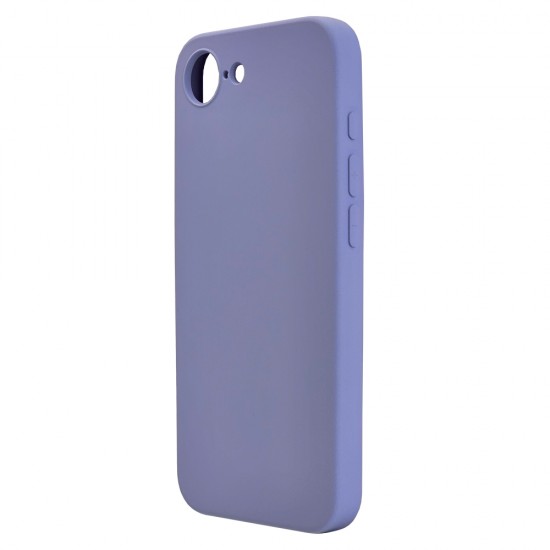 Husa spate pentru iPhone 16e Silicon Line - Mov deschis