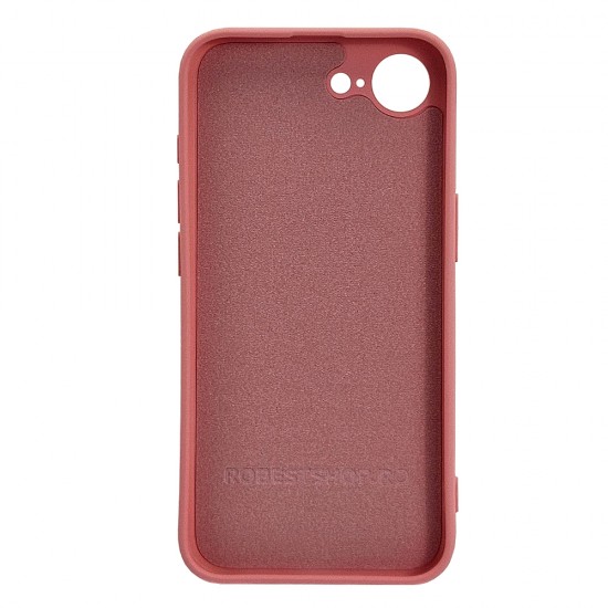 Husa spate pentru iPhone 16e Silicon Line - Roz