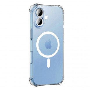 Husa spate pentru iPhone 17 Techsuit Shockproof Magsafe - Transparent