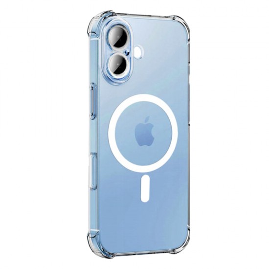 Husa spate pentru iPhone 17 Techsuit Shockproof Magsafe - Transparent