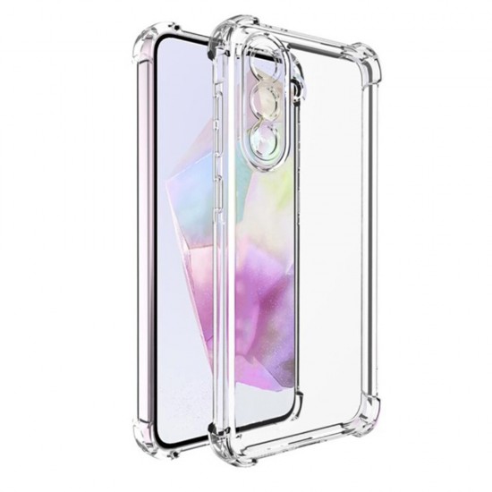 Husa spate pentru Samsung Galaxy A56 5G Techsuit Shockproof Case - Transparent