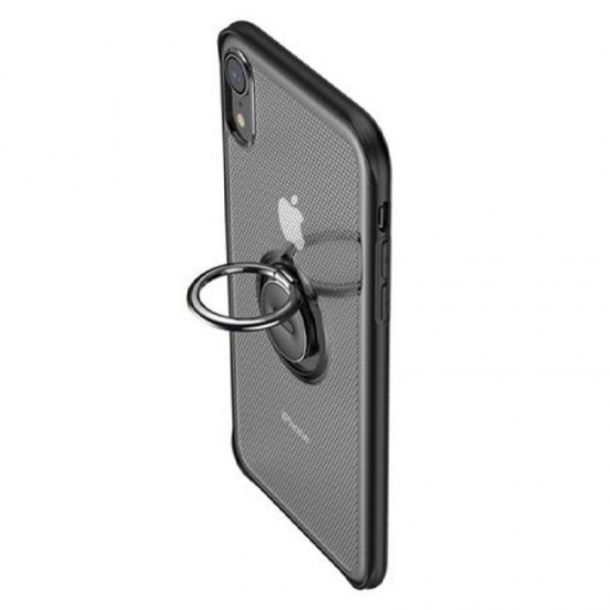 Husa spate Baseus "Dot bracket Case" pentru iPhone XS Max Negru