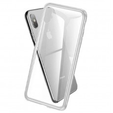 Husa spate Baseus "See-through" pentru Apple iPhone XR Alb