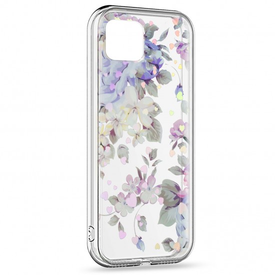 Husa spate pentru Samsung Galaxy A22 5G - Silver Case