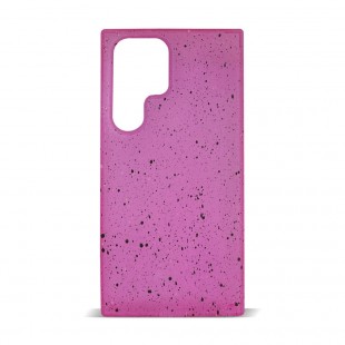 Husa spate pentru Samsung Galaxy S23 Ultra- Snow Case Roz