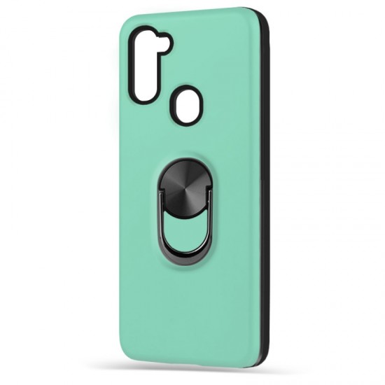 Husa spate WOOP Ring Case pentru Samsung Galaxy A11 - Rosu