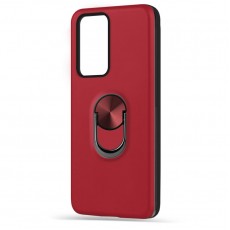Husa spate WOOP Ring Case pentru Huawei P Smart 2021 - Rosu
