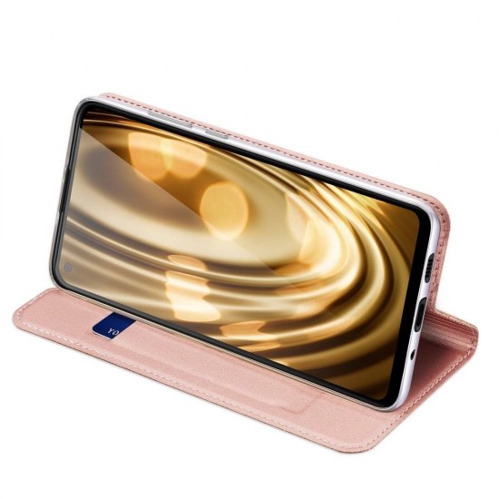 Husa Carte Dux Ducis pentru Samsung Galaxy A11 - Roz