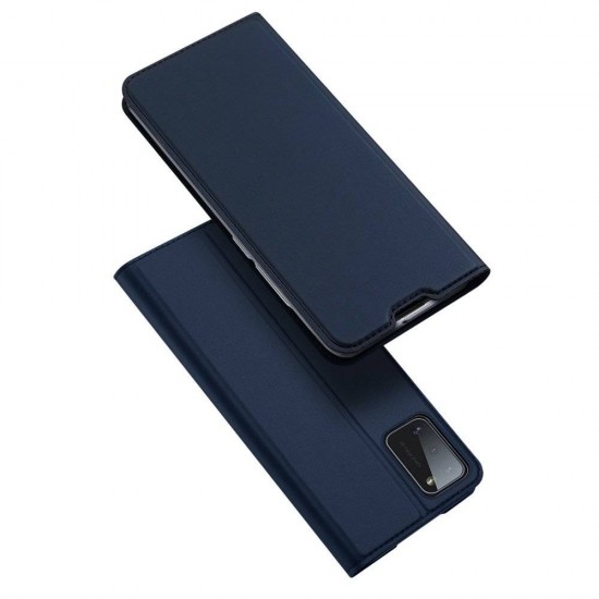 Husa Carte Dux Ducis pentru Samsung Galaxy A41 - Navy