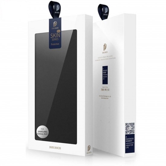 Husa Carte Dux Ducis pentru Samsung Galaxy A41 - Negru