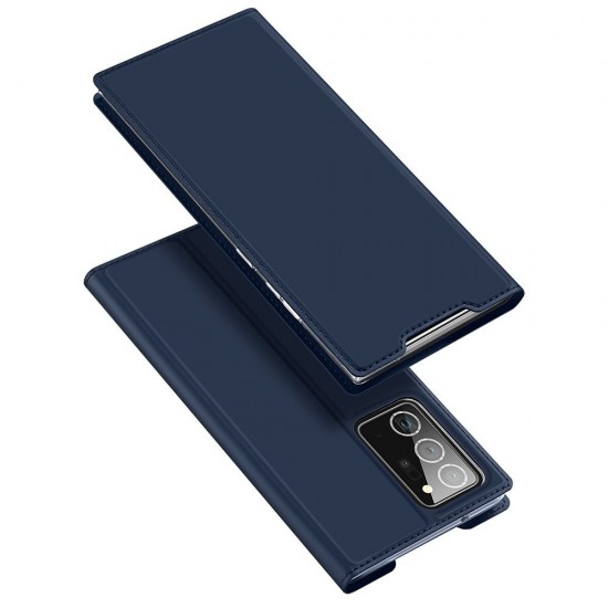 Husa Carte Dux Ducis pentru Samsung Galaxy Note 20 Ultra - Navy