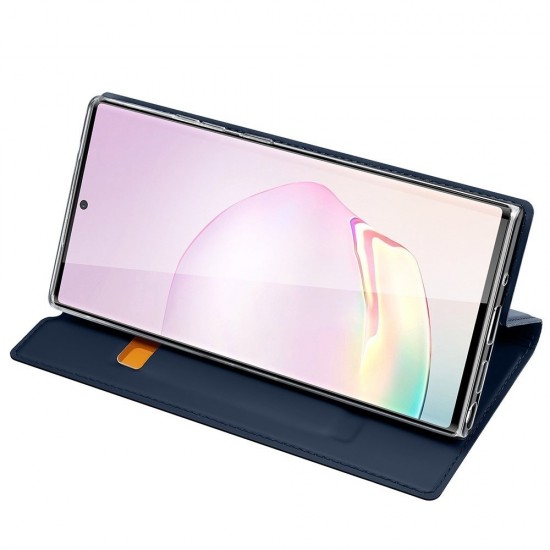 Husa Carte Dux Ducis pentru Samsung Galaxy Note 20 Ultra - Navy