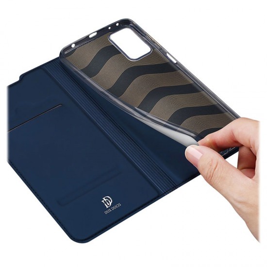 Husa Carte pentru Xiaomi Redmi Note 10 Pro - Dux Ducis Navy
