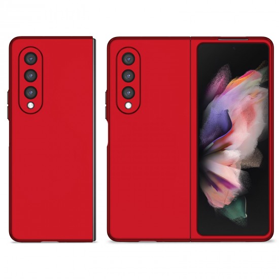 Husa spate pentru Samsung Galaxy Z Fold3 - Slim Case Rosu