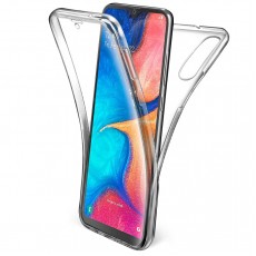 Husa Full transparenta Double Case pentru Samsung A50 Husa Full transparenta Double Case pentru Samsung A50