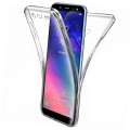 Husa Full transparenta Double Case pentru Samsung J6+ 2018