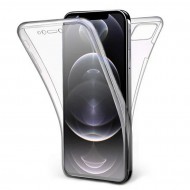 Husa Full transparenta Double Case pentru iPhone 12 Mini