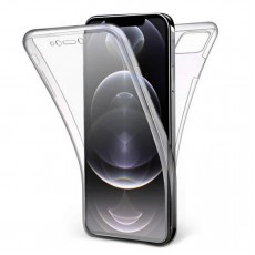 Husa Full transparenta Double Case pentru iPhone 12 Mini