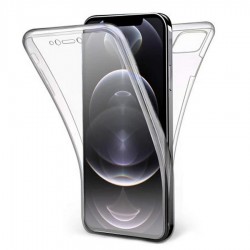 Husa Full transparenta Double Case pentru iPhone 12 Mini