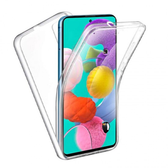 Husa Full transparenta Double Case pentru Samsung Galaxy S10 Lite