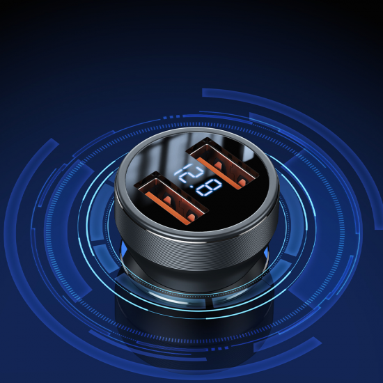 Incarcator auto universal REMAX  - 2 x USB-A 45W