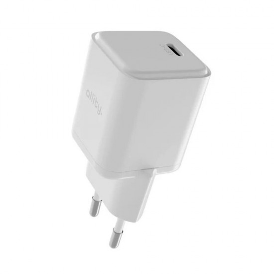 Incarcator Allity Type C 20W - Alb