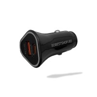Incarcator auto universal Type C / USB Robest - Negru