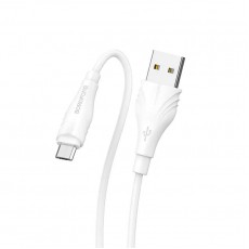 Cablu date / incarcare microUSB Borofone BX18 1m Cablu date / incarcare microUSB Borofone BX18 1m