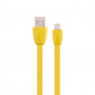 Cablu date microUSB 1m galben Cablu date microUSB 1m galben