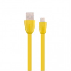 Cablu date microUSB 1m galben Cablu date microUSB 1m galben