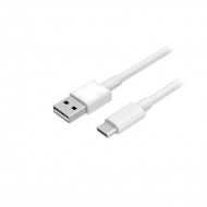 Cablu de date Type-C 1m alb Cablu de date Type-C 1m alb