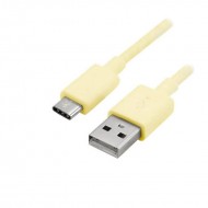Cablu date Type-C 1m galben Cablu date Type-C 1m galben