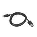 Cablu date Type-C 1m negru