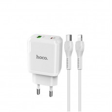 HOCO fast charger set N5  type c / lightning HOCO fast charger set N5  type c / lightning