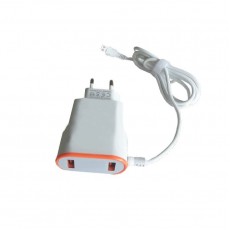 Incarcator priza universal D380A 2.4A 2 x USB cablu microUSB Incarcator priza universal D380A 2.4A 2 x USB cablu microUSB