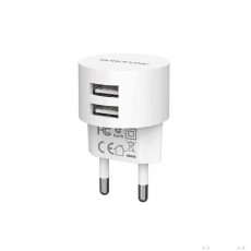 Incarcator priza dual USB 2.4A BOROFONE BA23A Incarcator priza dual USB 2.4A BOROFONE BA23A