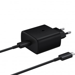 Incarcator de retea pentru Samsung EP-TA800 - Fast Charge + cablu Samsung Type-C-Type-C