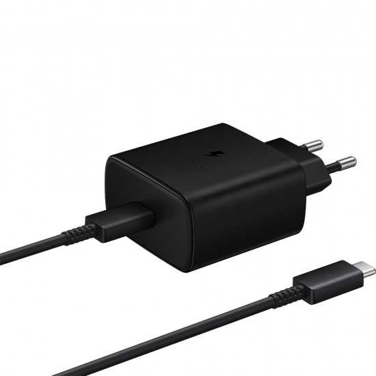 Incarcator de retea pentru Samsung EP-TA800 - Fast Charge + cablu Samsung Type-C-Type-C