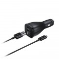 Incarcator auto Fast Charge original pentru Samsung EP-LN920BB 2 x USB cablu microUSB