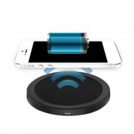 Incarcator Wireless universal QI Pad cu cablu microUSB Incarcator Wireless universal QI Pad cu cablu microUSB