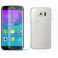 Folie TPU Lux 2 In 1 pentru Samsung S6 Edge Folie TPU Lux 2 In 1 pentru Samsung S6 Edge