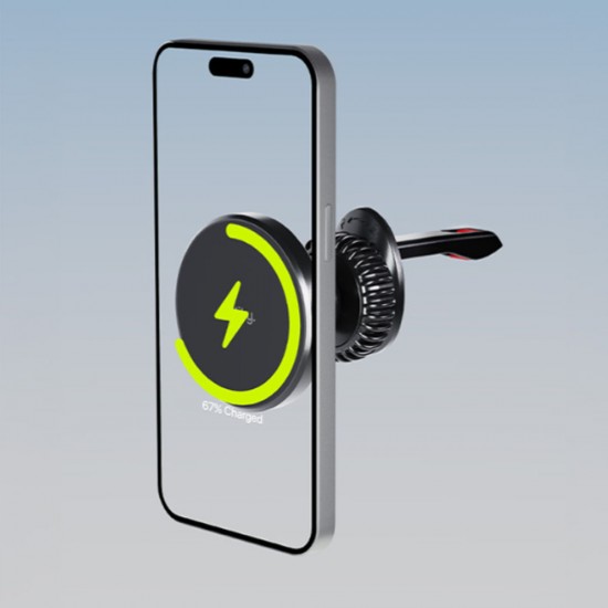 Suport auto magnetic pentru telefon cu incarcare Wireless - Allity