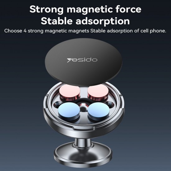 Suport auto magnetic grila ventilatie pentru telefon - Yesido C215